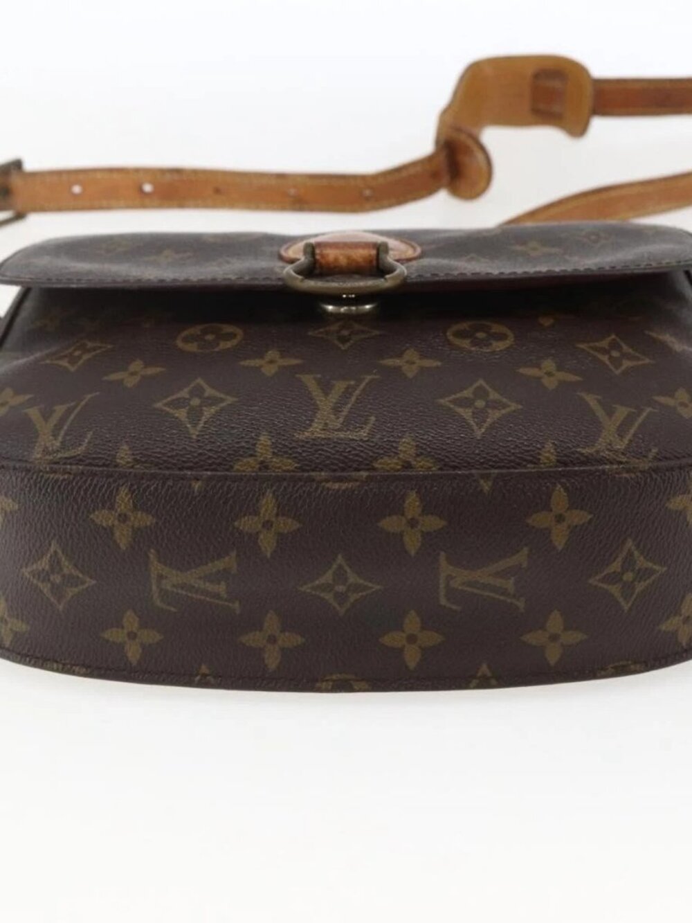 LOUIS VUITTON Monogram Saint Cloud GM Shoulder Bag M51242 LV Auth 171997 - Picture 5 of 16